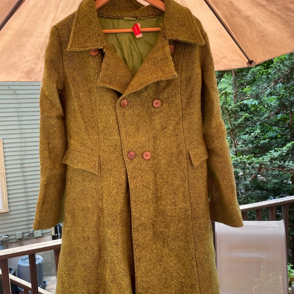 Green vintage wool jacket - Picture 1 of 2